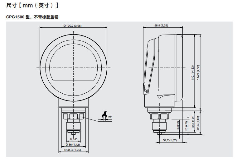 DG-10數字壓力表