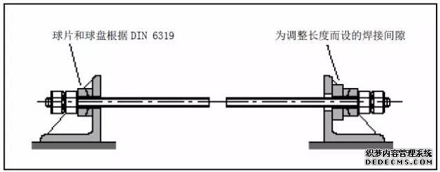 帶萬向節螺栓導桿